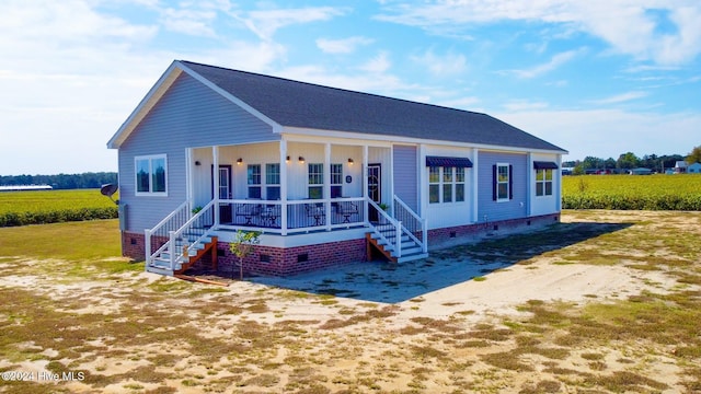 view of front of house featuring a porch