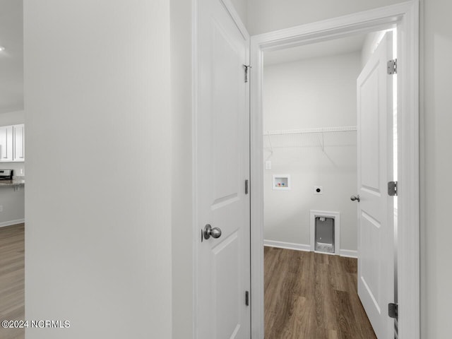 63 N Atlantic Ave Lot 143, Wilmington, NC 28411 - bathroom with vanity, shower / bathing tub combination, wood finished floors, and toilet