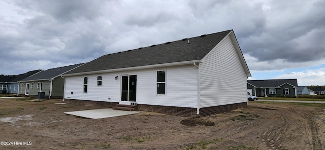 rear view of house featuring a patio