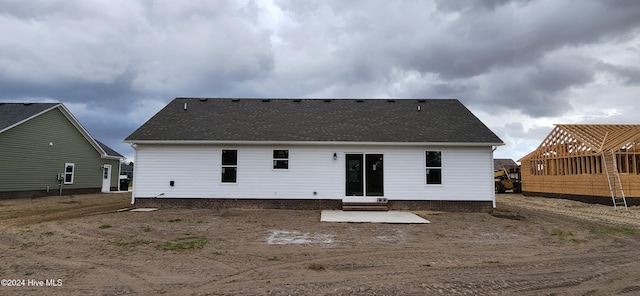 view of rear view of house