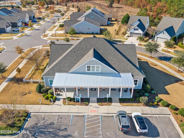 bird's eye view featuring a residential view