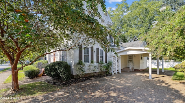 view of front of house