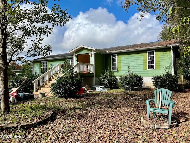 6609 Murrayville Rd, Wilmington, NC 28411 - back of house with stairway
