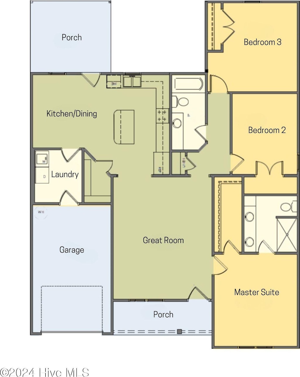 801 River Rd, Selma, NC 27576 - view of floor plan / room layout