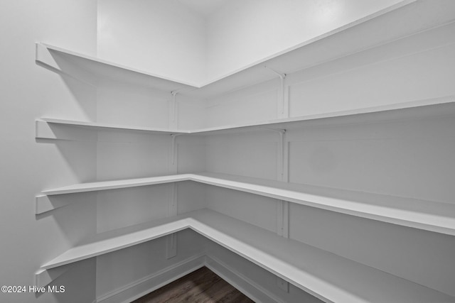 view of pantry