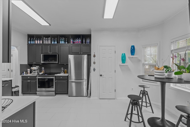 kitchen featuring stainless steel appliances