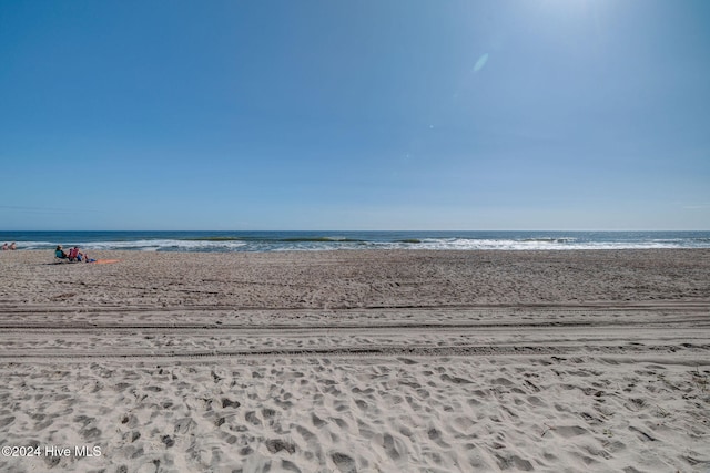 water view featuring a view of the beach