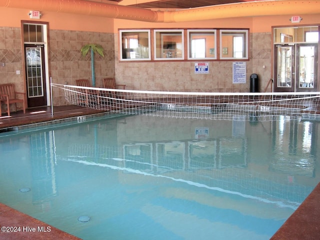 view of pool