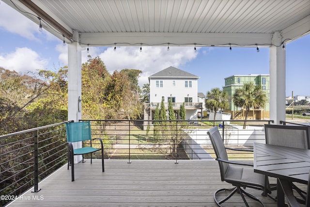 304 Birmingham Ave Unit 2, Carolina Beach, NC 28428 - view of deck