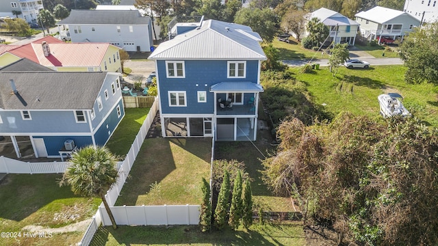 304 Birmingham Ave Unit 2, Carolina Beach, NC 28428 - aerial perspective of suburban area