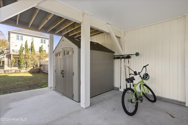 304 Birmingham Ave Unit 2, Carolina Beach, NC 28428 - view of outbuilding featuring fence