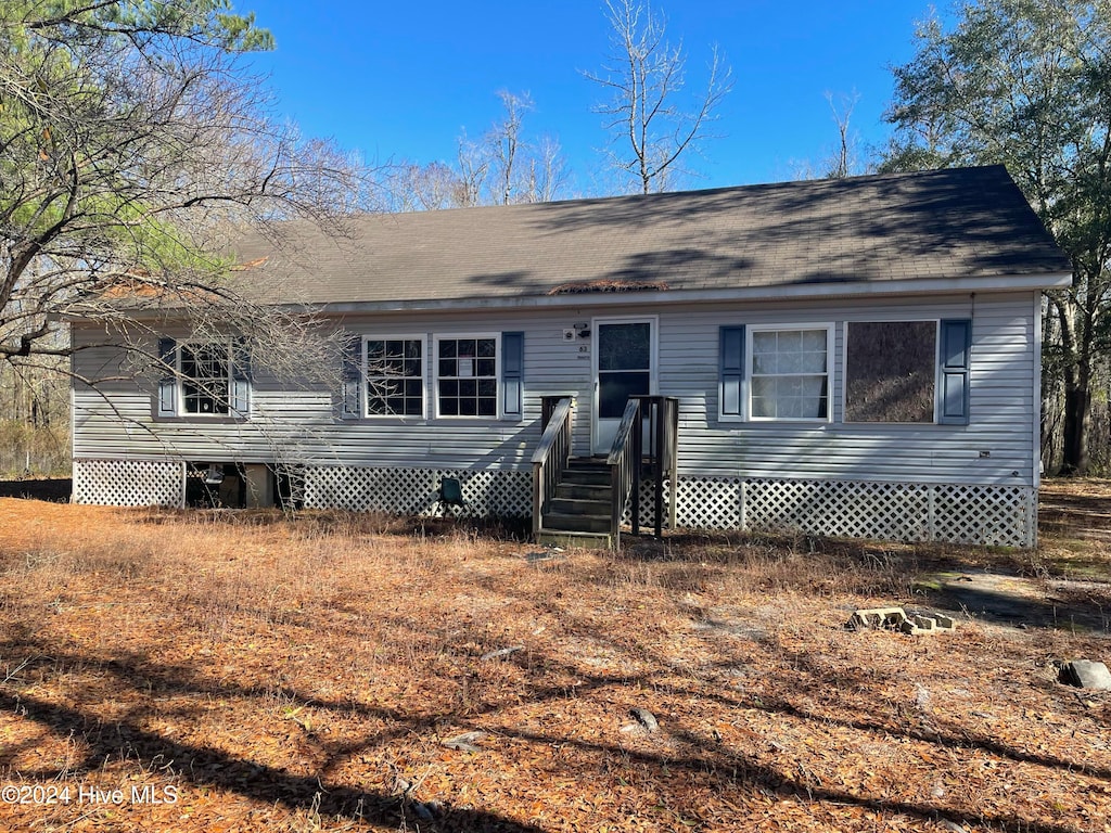 view of front of house