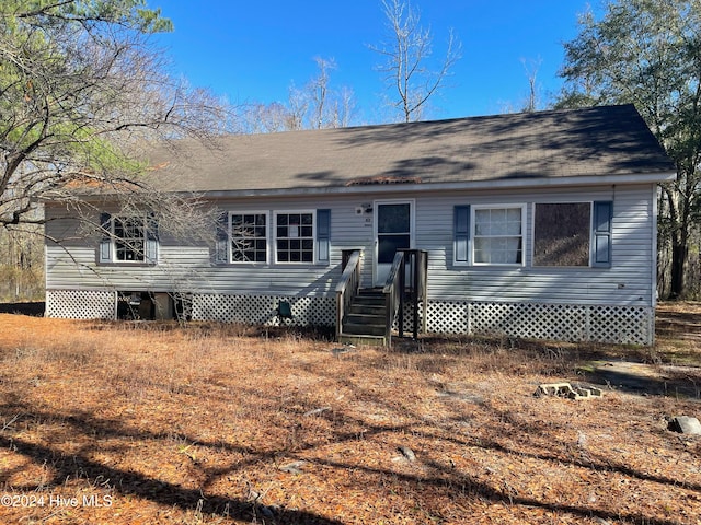 view of front of house