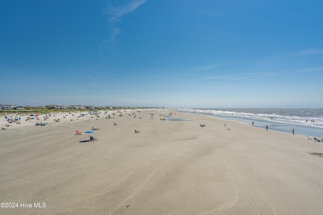 water view featuring a view of the beach