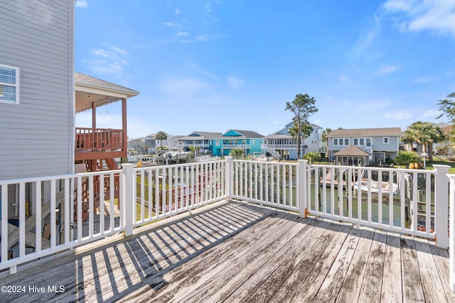 view of deck