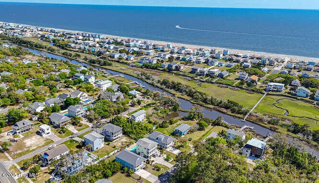 3207 E Oak Island Dr, Oak Island, NC 28465 - view of property location featuring a nearby body of water and nearby suburban area