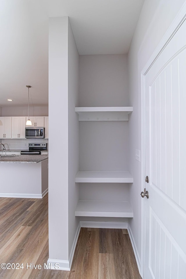 view of closet