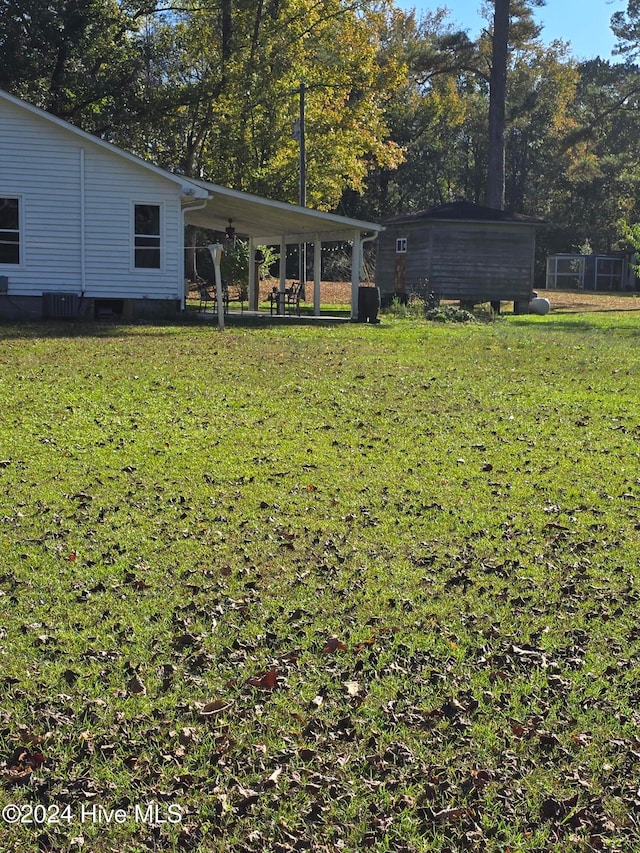 view of yard