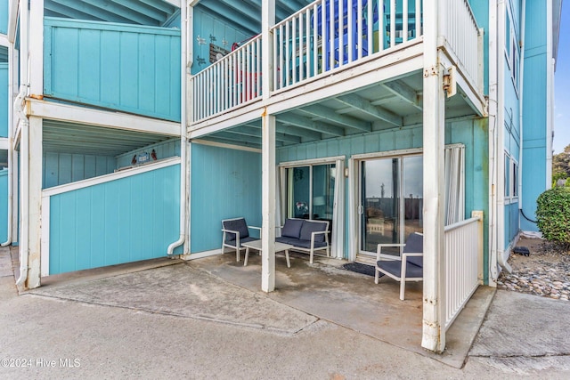 view of patio / terrace with an outdoor hangout area