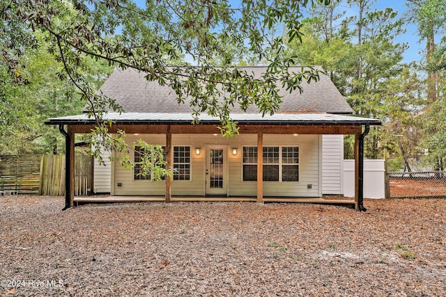 view of back of house