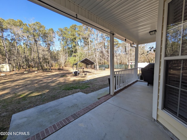 117 Longwood Dr, Stella, NC 28582 - view of patio / terrace