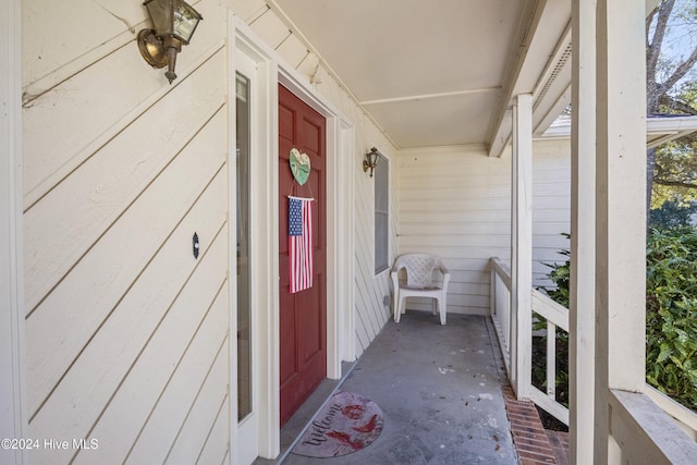 view of entrance to property