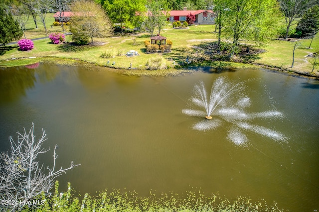 view of water feature