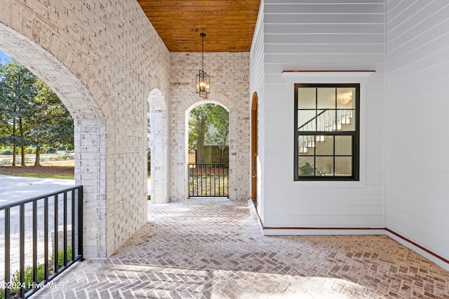 view of patio / terrace featuring a porch