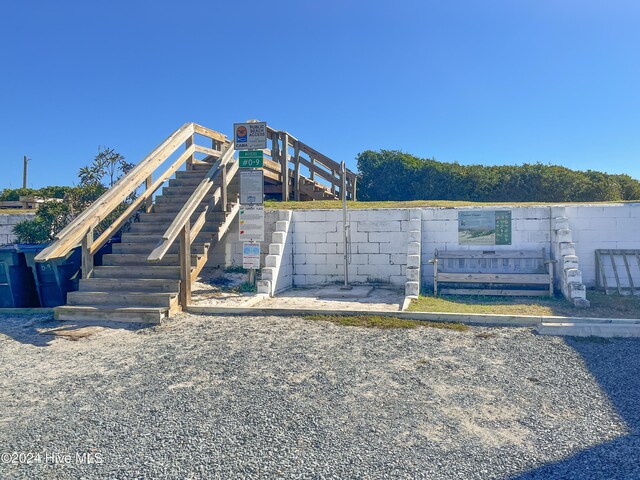714 Ocean Blvd, Topsail Beach, NC 28445 - exterior space with fence