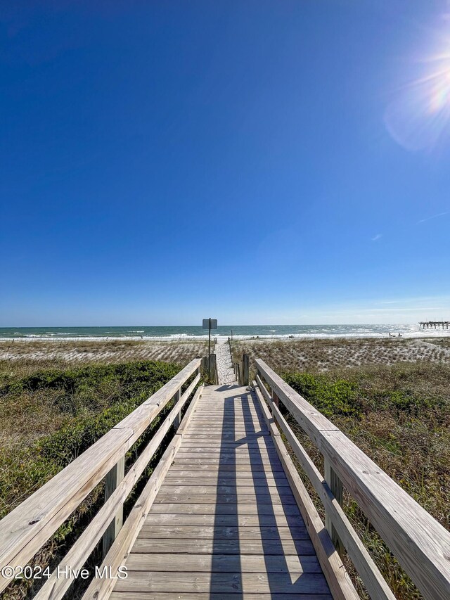 714 Ocean Blvd, Topsail Beach, NC 28445 - surrounding community featuring view of water and beach