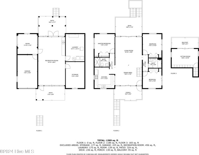 714 Ocean Blvd, Topsail Beach, NC 28445 - property floor plan