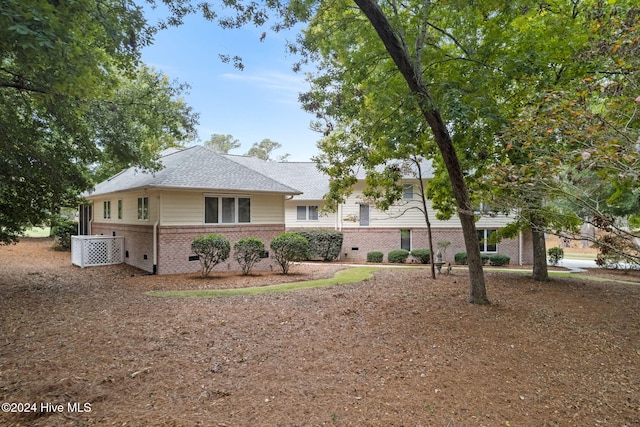 view of ranch-style house