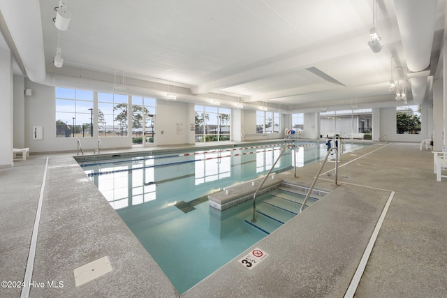 view of indoor community pool