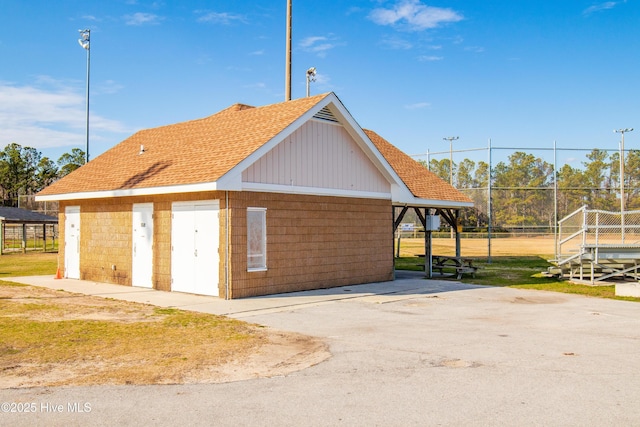 view of property exterior