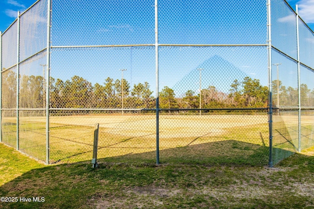 view of tennis court