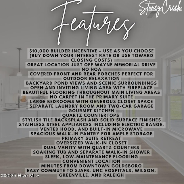 1407 Stoney Creek Church Rd, Goldsboro, NC 27534 - view of a document