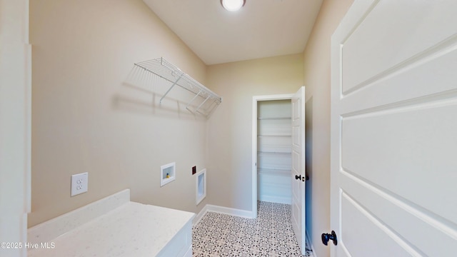 1407 Stoney Creek Church Rd, Goldsboro, NC 27534 - washroom featuring washer hookup and baseboards