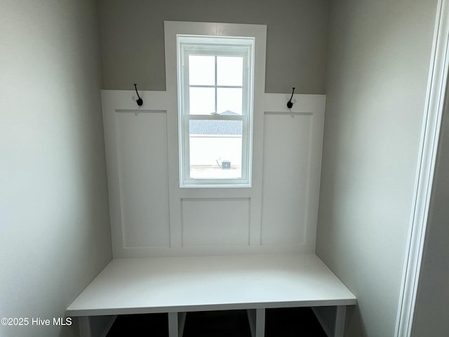 view of mudroom