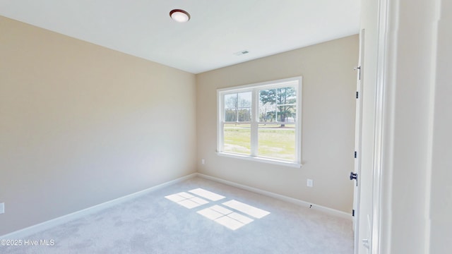 1407 Stoney Creek Church Rd, Goldsboro, NC 27534 - carpeted spare room with baseboards