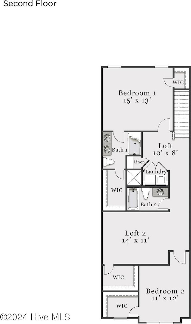 7126 Fisk Dr, Leland, NC 28451 - room layout