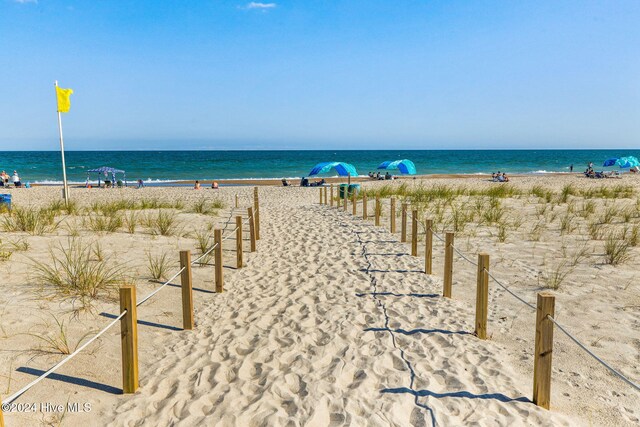 10108 Sea Breeze Dr, Emerald Isle, NC 28594 - water view featuring nearby beach