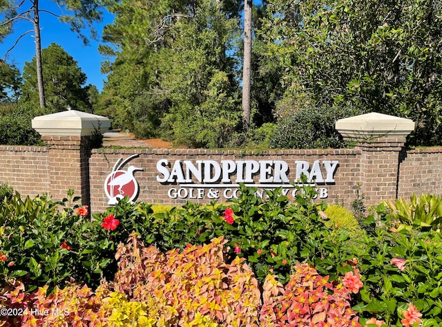 864 Sandpiper Bay Dr SW, Sunset Beach, NC 28468 - view of community / neighborhood sign