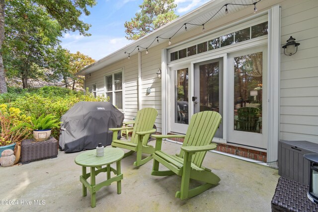 view of patio / terrace with grilling area