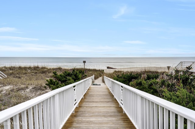 221 Seawatch Way, Kure Beach, NC 28449 - view of community featuring view of water and beach