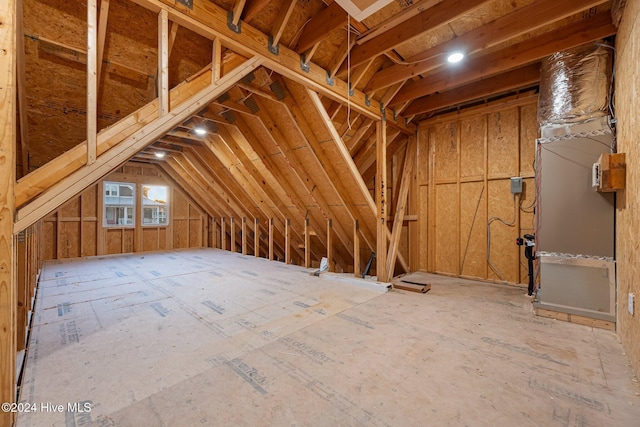 513 Moss Lake Ln, Holly Ridge, NC 28445 - view of unfinished attic