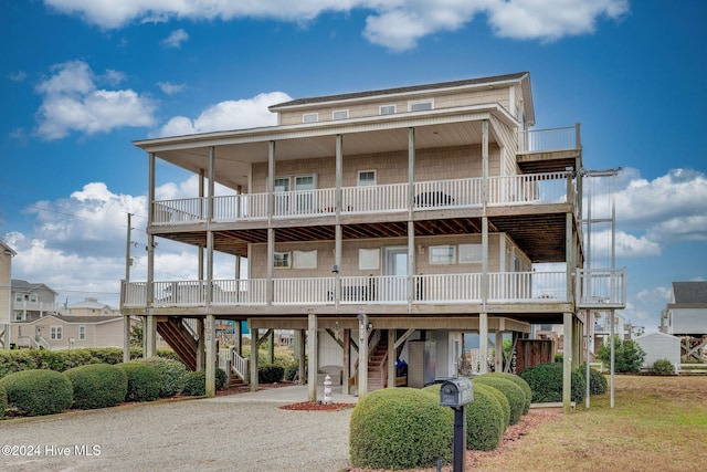 view of rear view of house