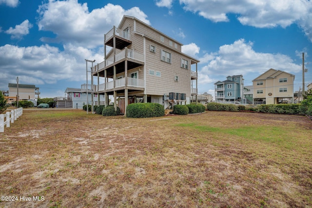 view of rear view of property