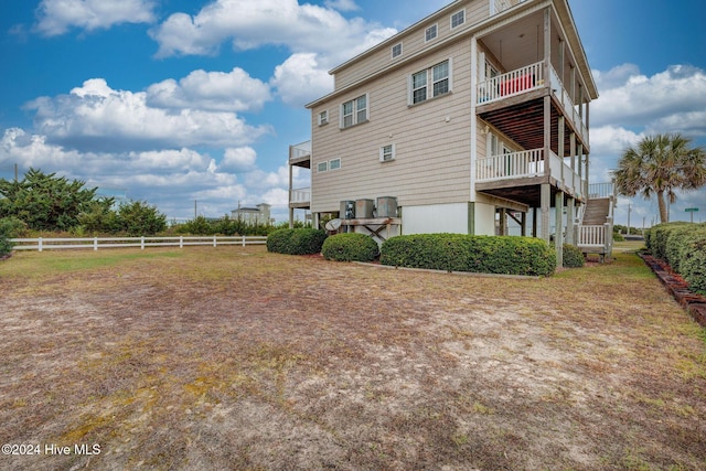 132 Reeves St, North Topsail Beach, NC 28460 - back of house