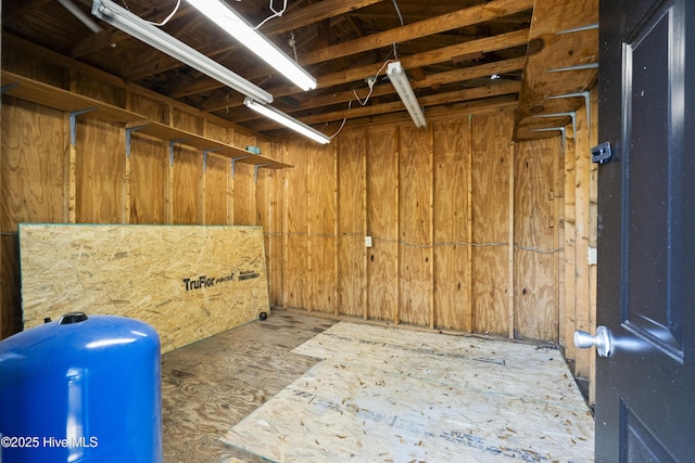 view of storage room