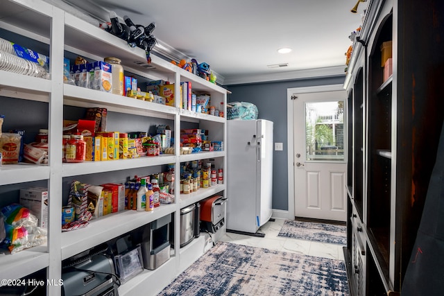 view of pantry